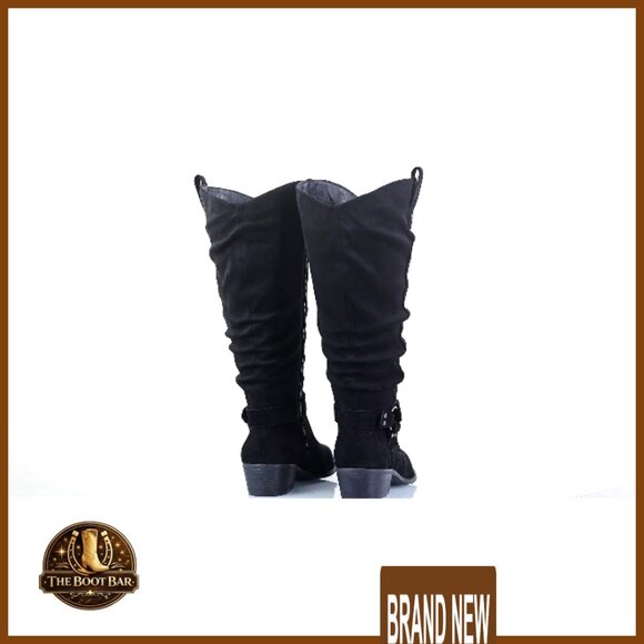 Extra Wide Calf Knee High Boots with Memory Foam, Size Runs Large - Picture 7 of 7